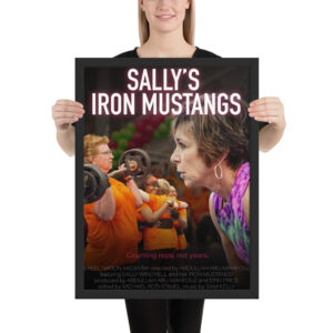 Sally's Iron Mustangs Movie Poster 18"x24"