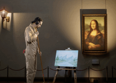 Before Dawn at the Museum