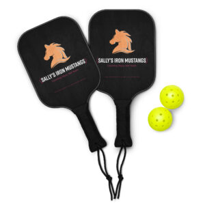 Pickleball Paddle Set from Sally's Iron Mustangs